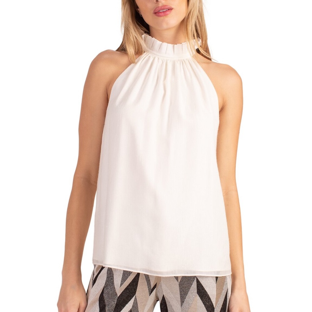 Trina Turk
Playful Sleeveless Top.  NWT!  NEVER WORN!